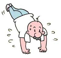 図5の4:“無酸素運動”は禁物!腕立て伏せ