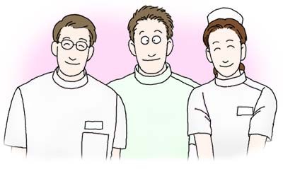 医療スタッフのイラスト