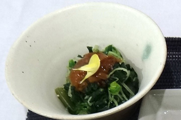 副菜 寒締めほうれん草とみず菜のなめ茸和え かるしおレシピ かるしおプロジェクト 国立循環器病研究センター 副菜 寒締めほうれん草とみず菜のなめ茸和え かるしおレシピ かるしおプロジェクト 国立循環器病研究センター